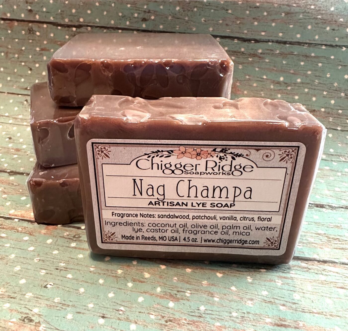 Nag Champa Soap – Chigger Ridge Soapworks