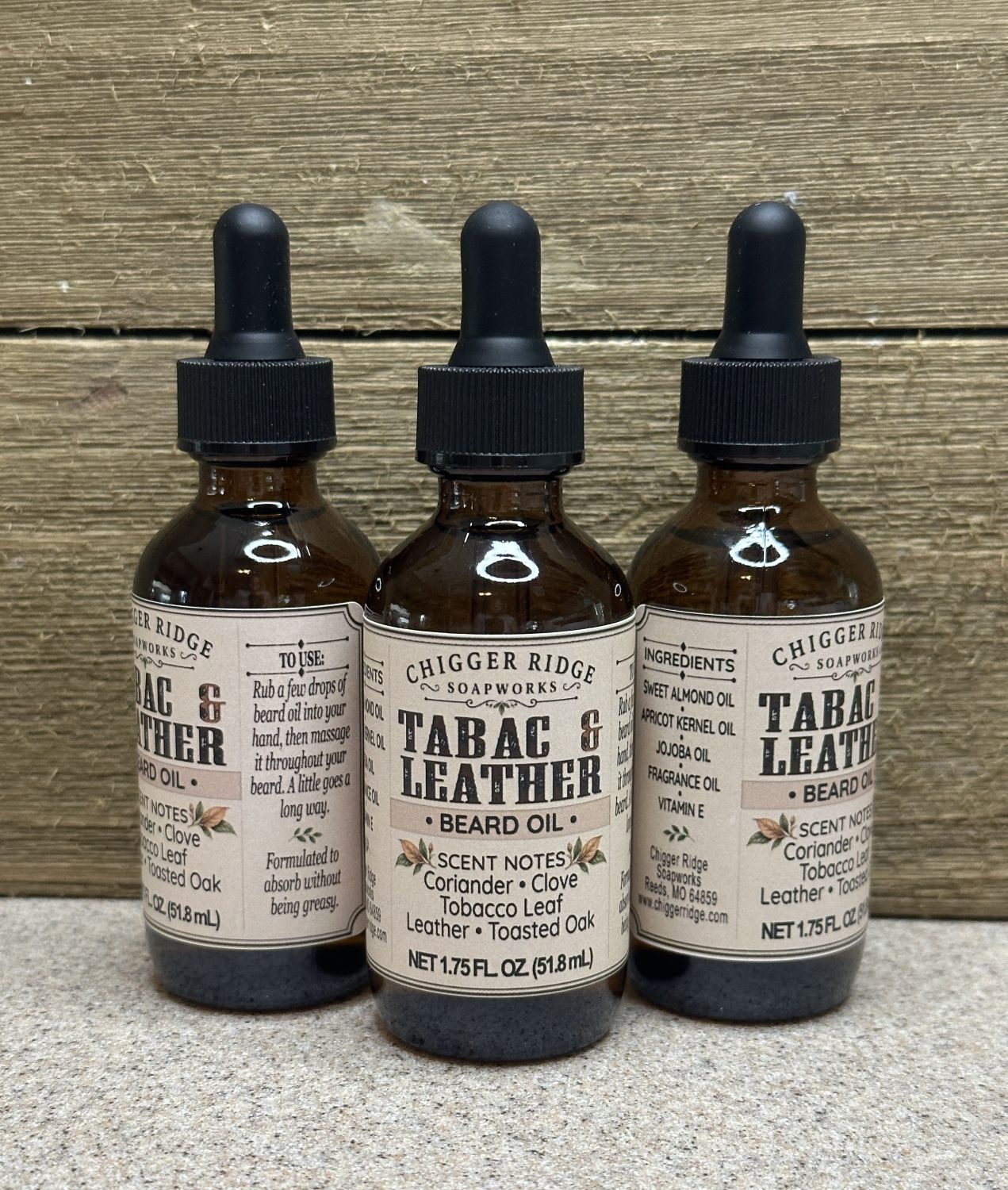 Tabac & Leather Beard Oil