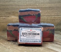 Rustic Watermelon Soap