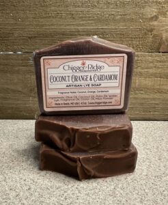 Coconut Orange & Cardamom Soap