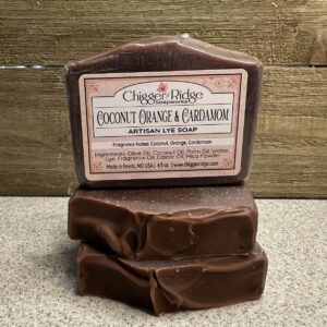 Coconut Orange & Cardamom Soap