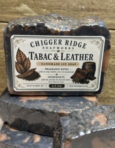 Tobac & Leather Soap
